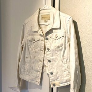 Pilcro Off-white denim jacket
